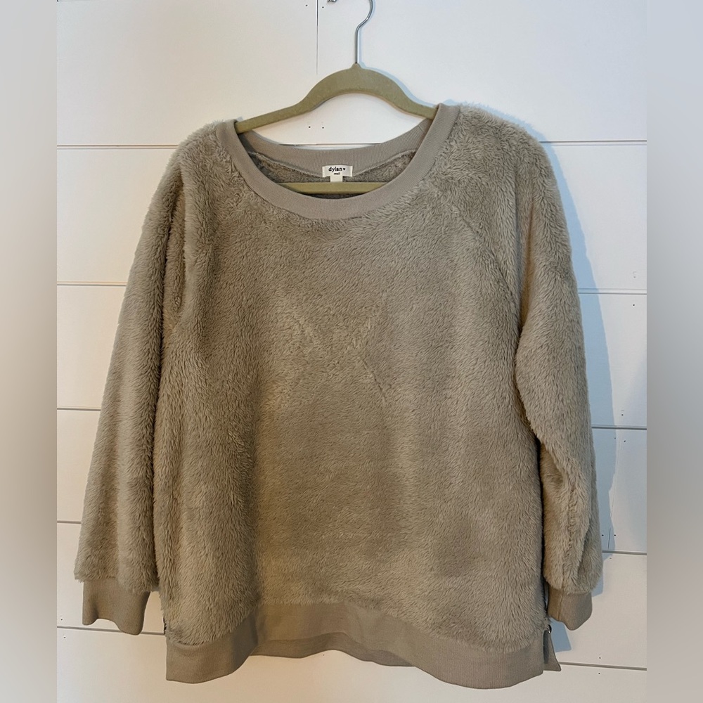 Dylan faux fur sweatshirt